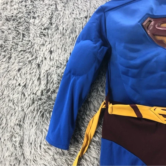 Rubies Superman Costume Boys Size Large Muscled Chest Super Man Halloween - Picture 6 of 16